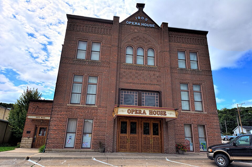 Photograph of Elkader Opera House