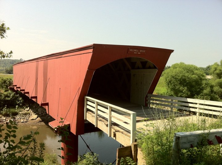 Photograph of Holliwell Covered Bridge