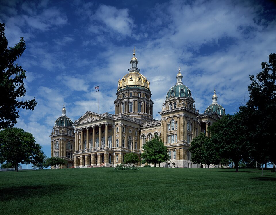 Photograph of Iowa State Capitol