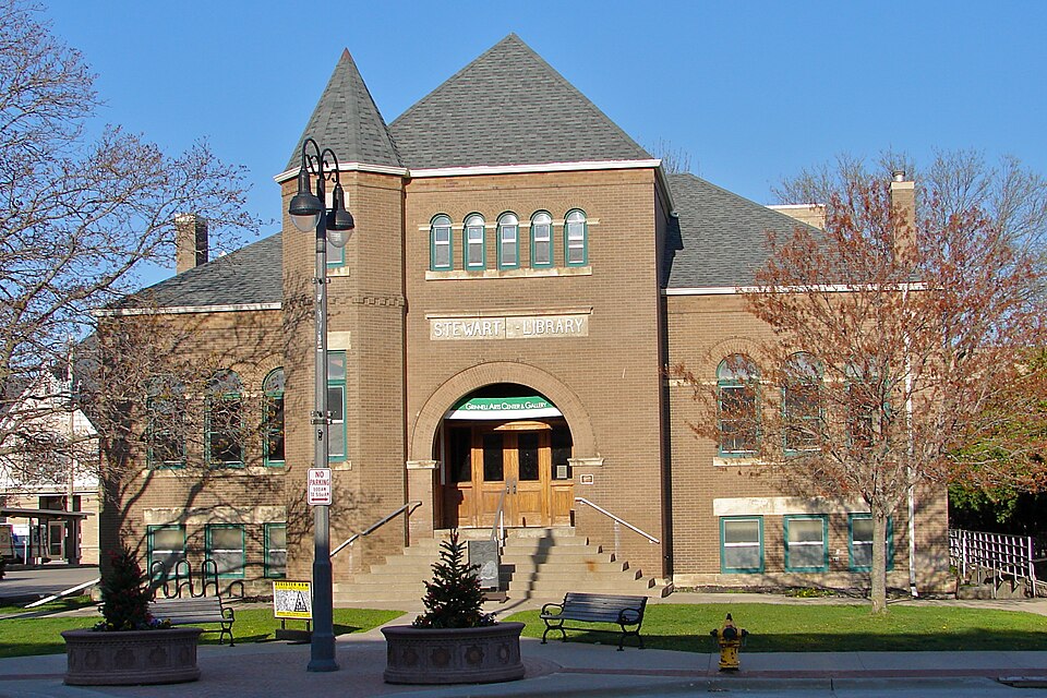 Photograph of Stewart Library