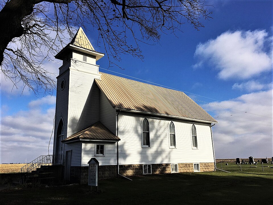 Photograph of Union Presbyterian Church (Stacyville, Iowa)