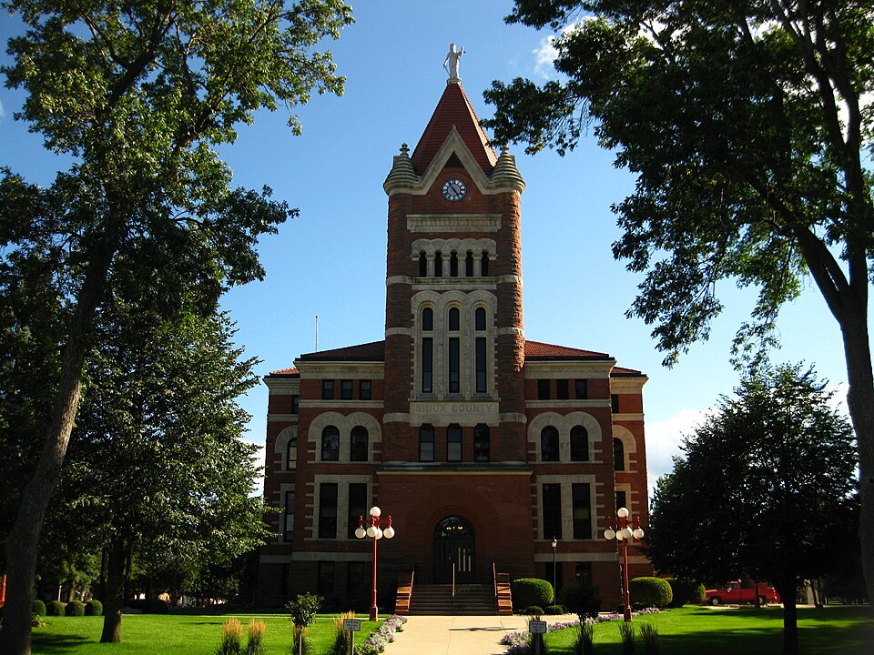 Photograph of Sioux County Courthouse