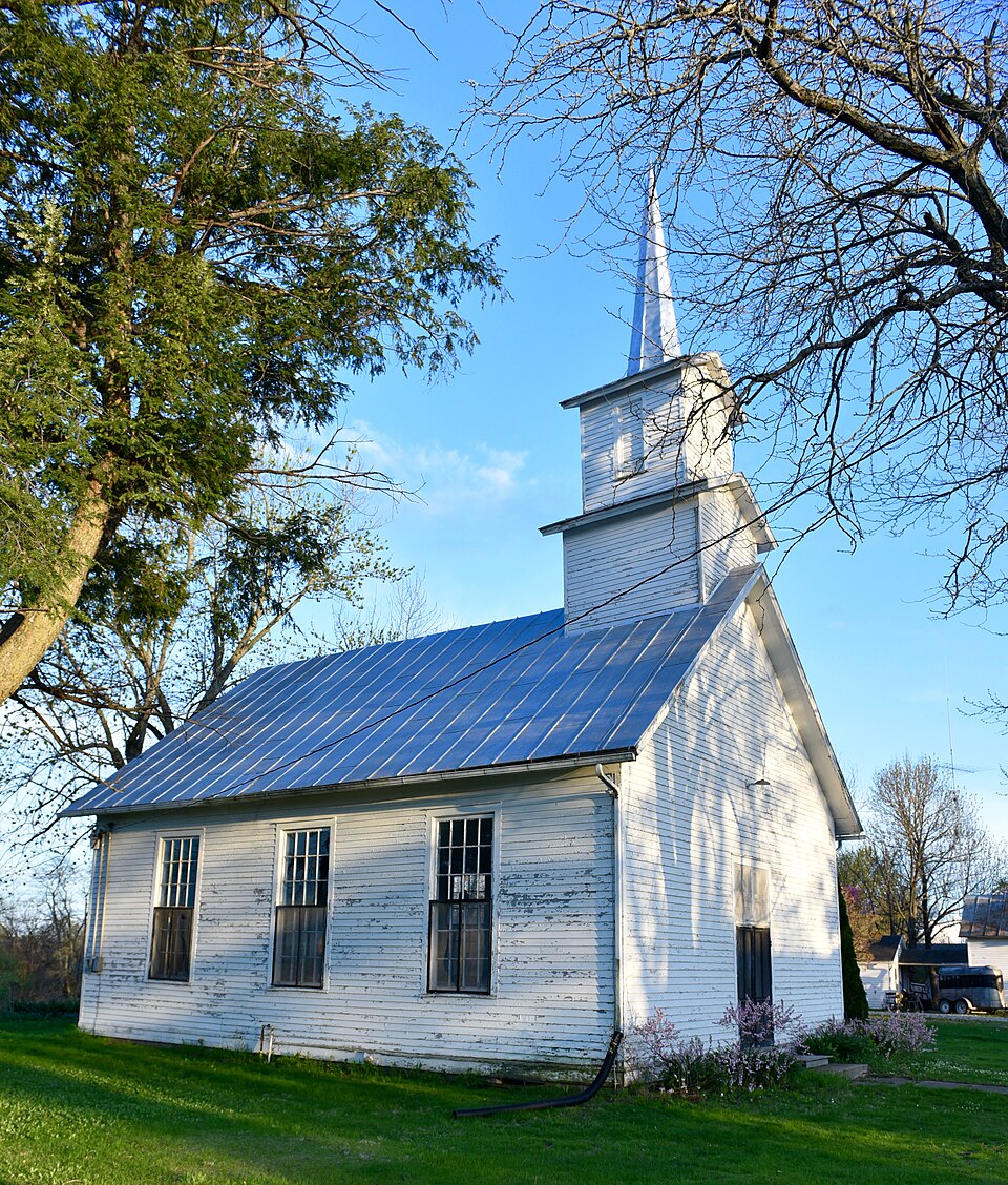 Photograph of Gracehill Moravian Church and Cemetery