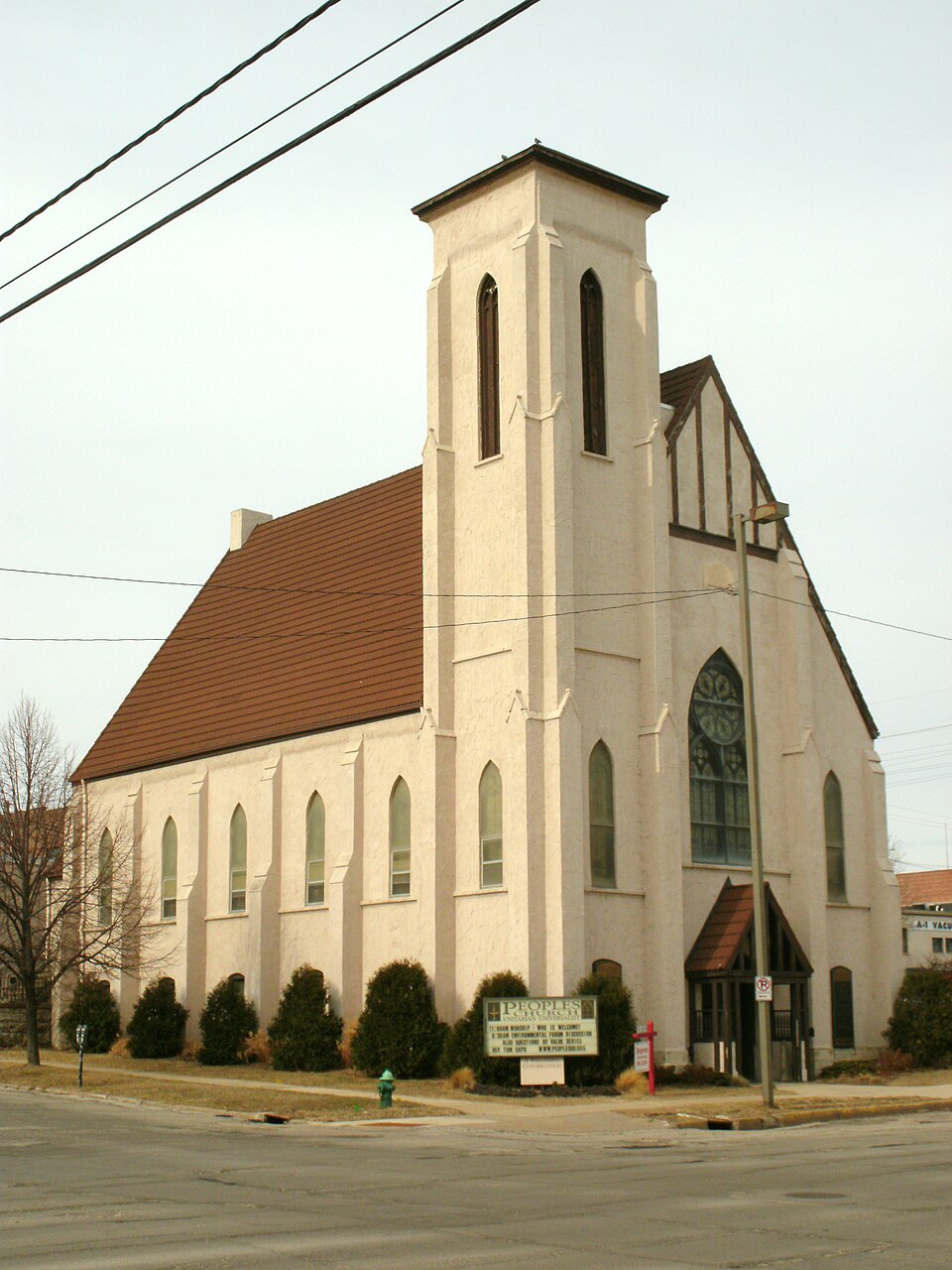 Photograph of First Universalist Church of Cedar Rapids