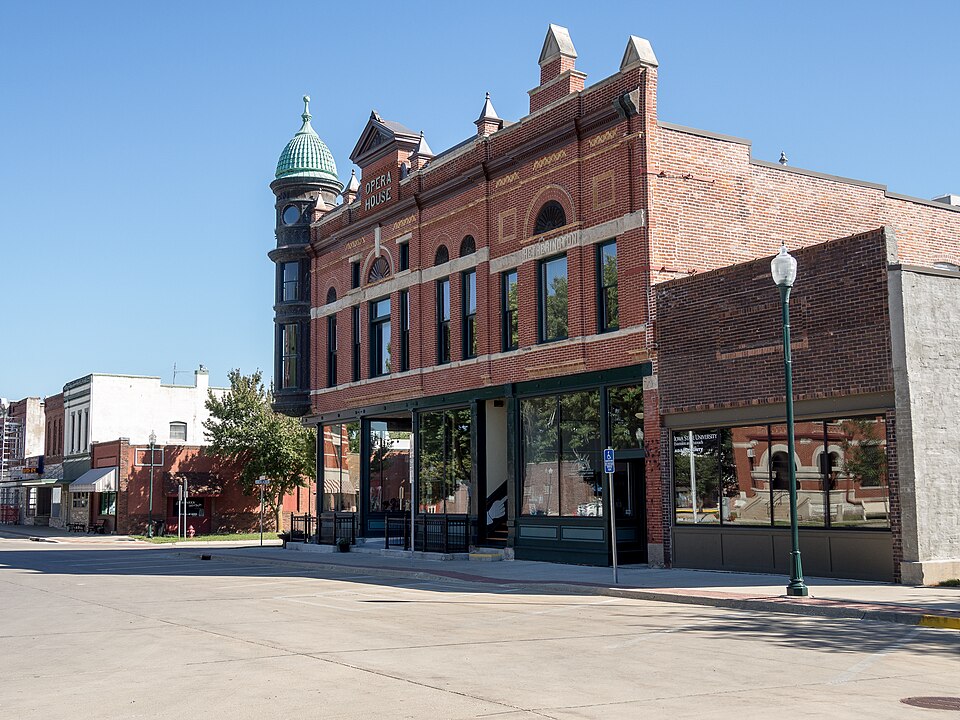 Photograph of Warren Opera House Block and Hetherington Block