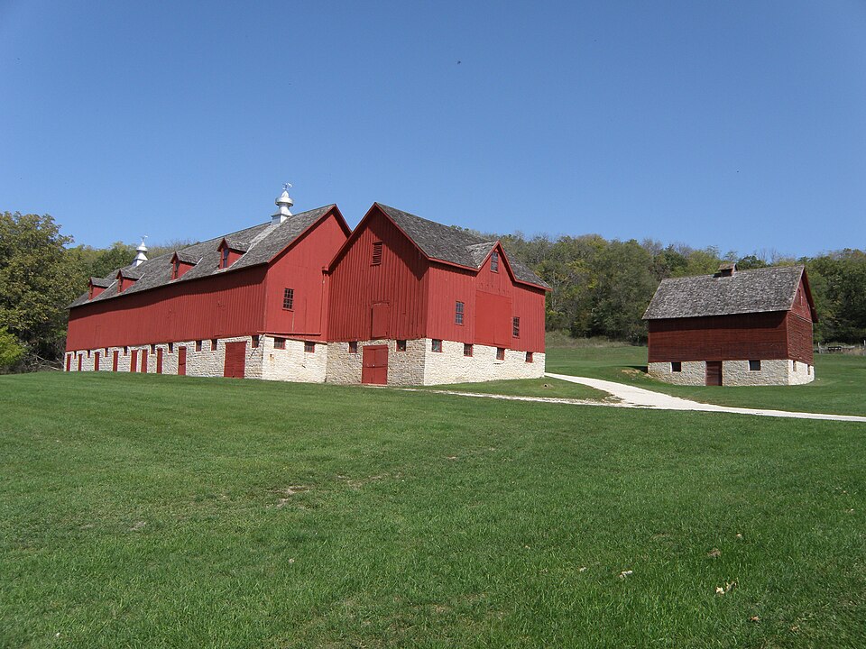 Photograph of Luther College Farm