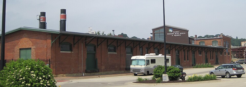 Photograph of Dubuque Freight House