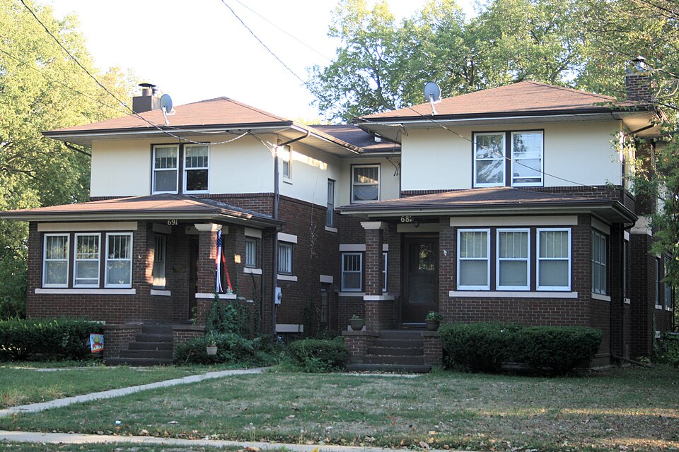Photograph of A.J. Andrus Duplex