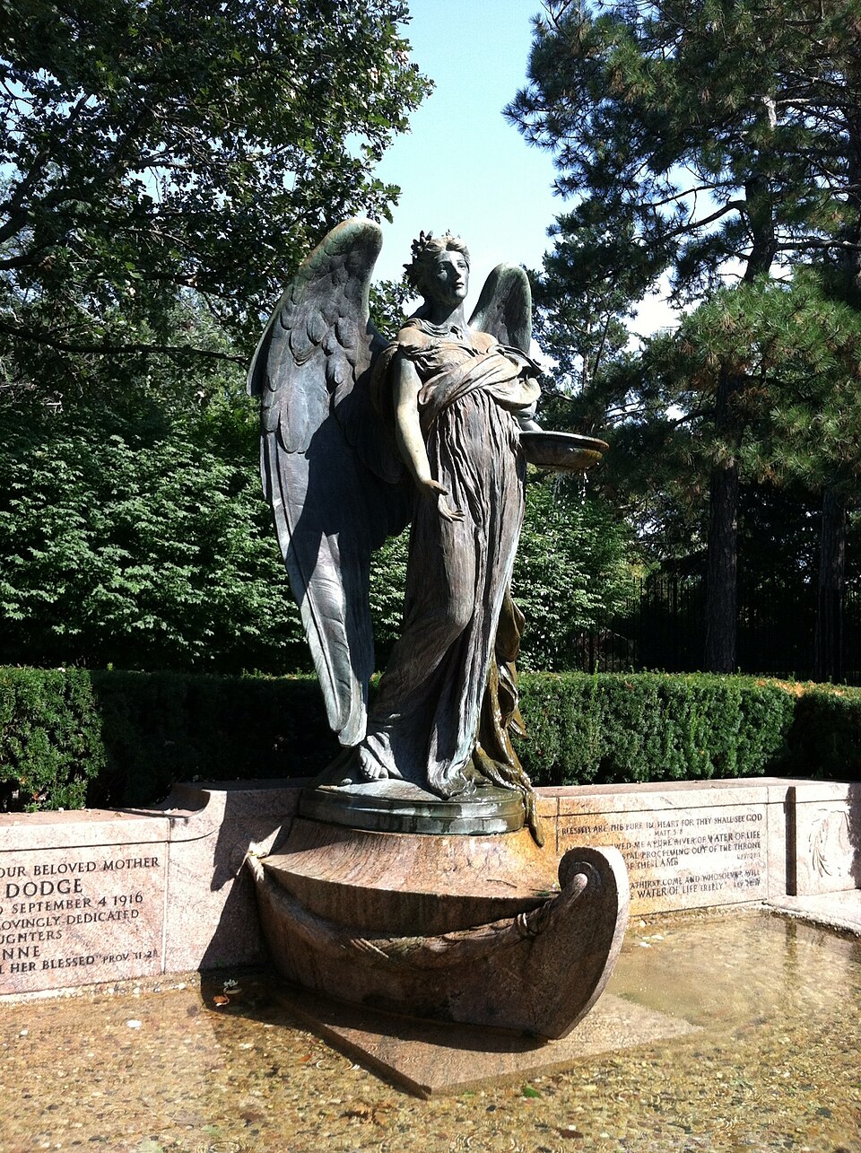 Photograph of Ruth Anne Dodge Memorial
