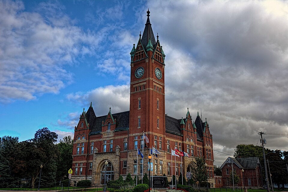 Photograph of Delaware County Courthouse