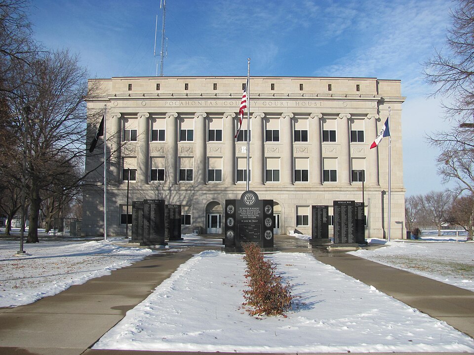 Photograph of Pocahontas County Courthouse