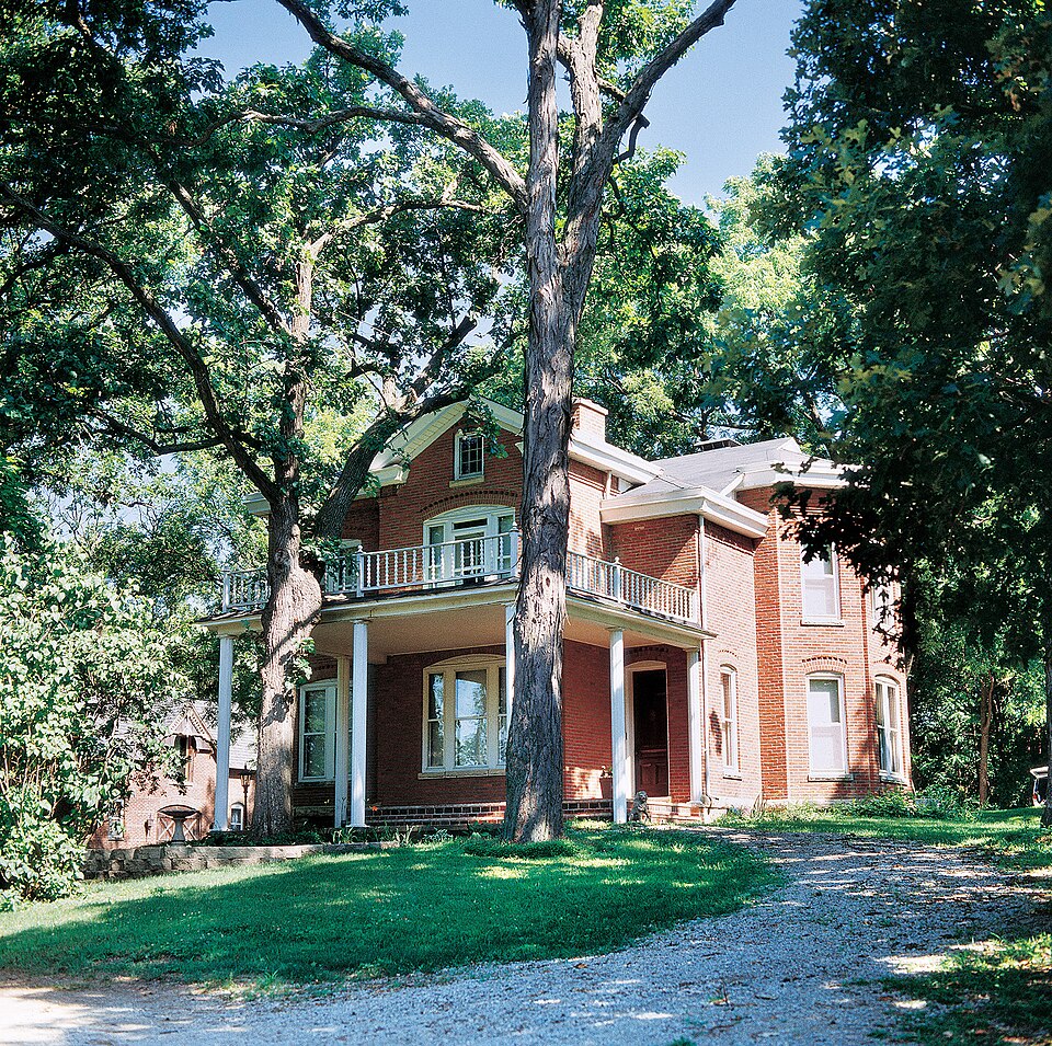 Photograph of Philip A. Wolff House and Carriage House