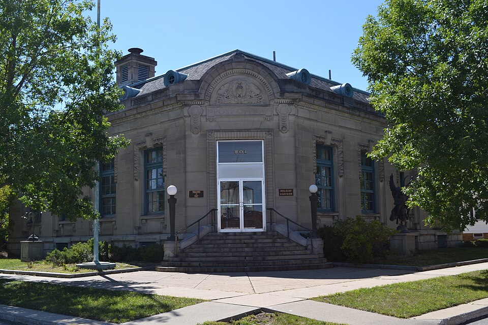 Photograph of Webster City Post Office
