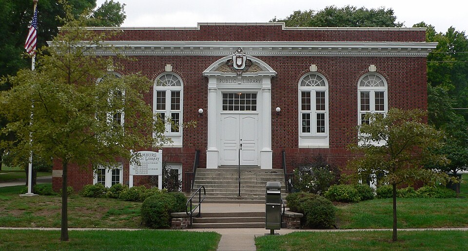 Photograph of Hamburg Public Library