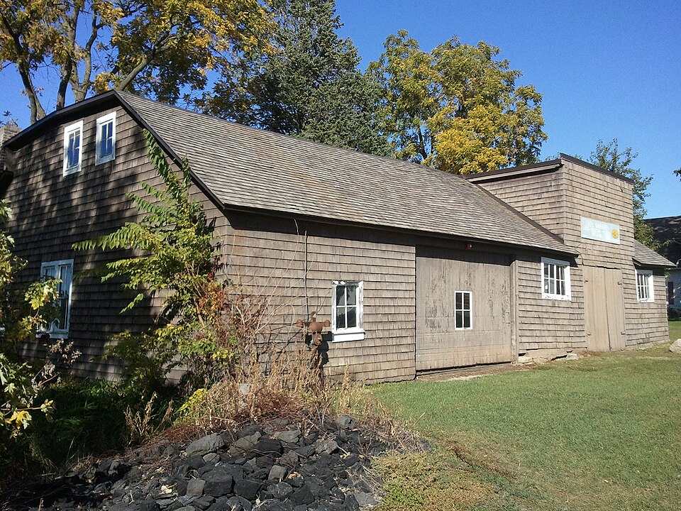 Photograph of Matthew Edel Blacksmith Shop and House