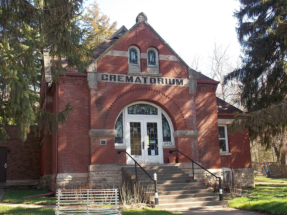 Photograph of Davenport Crematorium