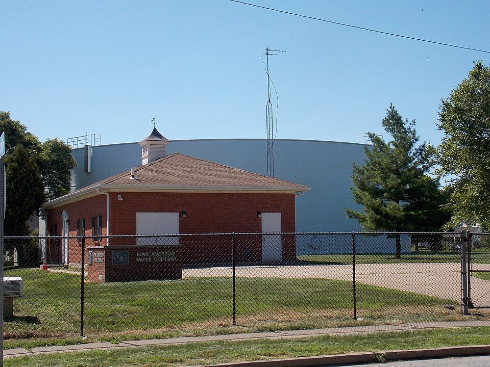 Photograph of Davenport Water Co. Pumping Station No. 2