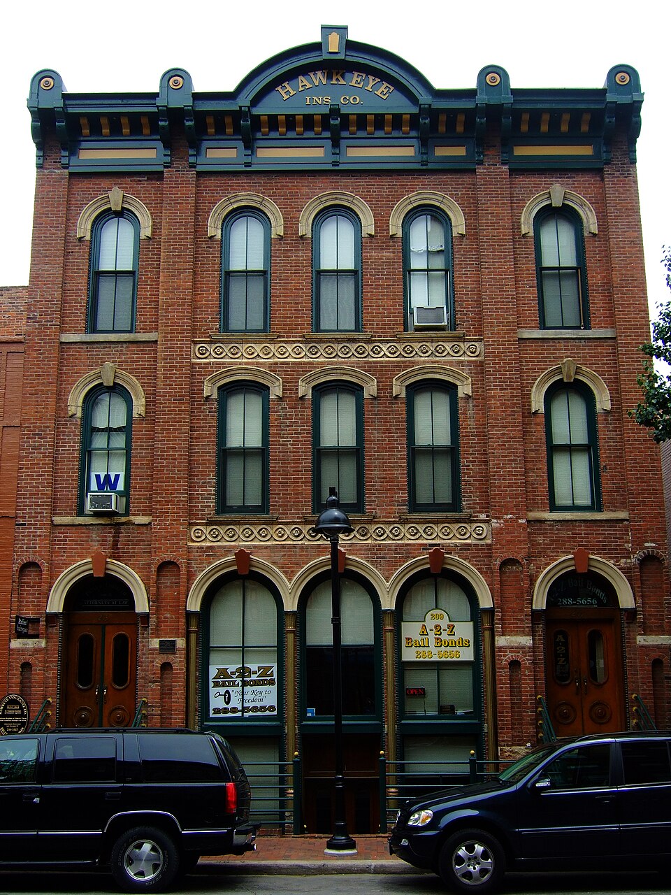 Photograph of Hawkeye Insurance Company Building