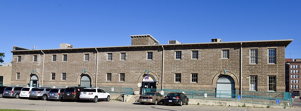 Photograph of Chicago Great Western Railroad-Waterloo Freight Depot
