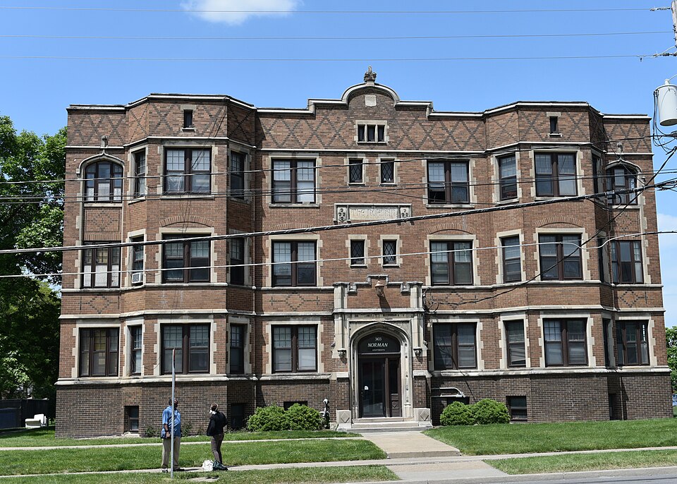 Photograph of Norman Apartment Building