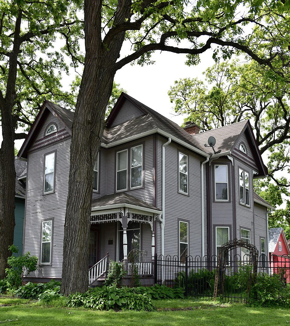 Photograph of Dr. Richard and Paulina Stuart House