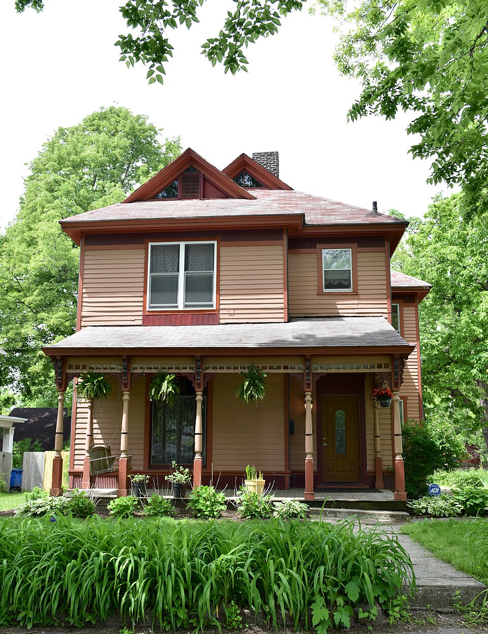 Photograph of Mary A. and Caleb D. Scott House