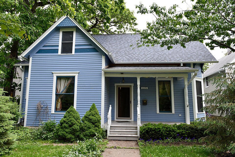 Photograph of F. F. Odenweller-James P. and Nettie Morey House