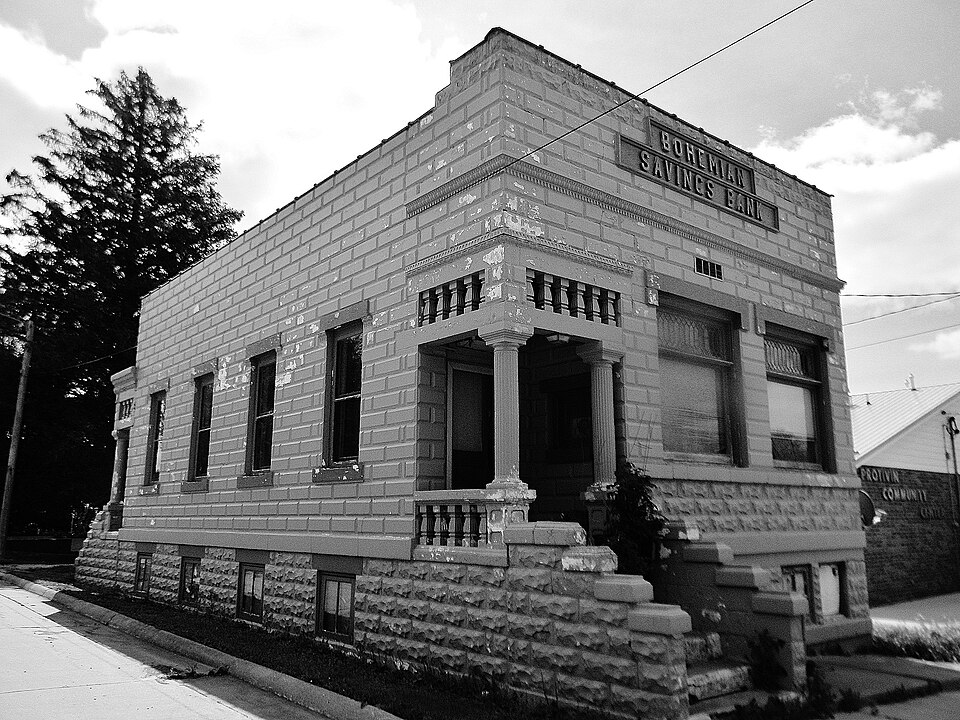 Photograph of Bohemian Savings Bank