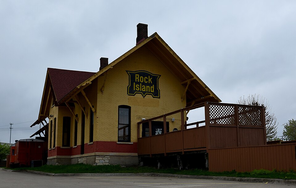 Photograph of Rock Island Passenger Depot
