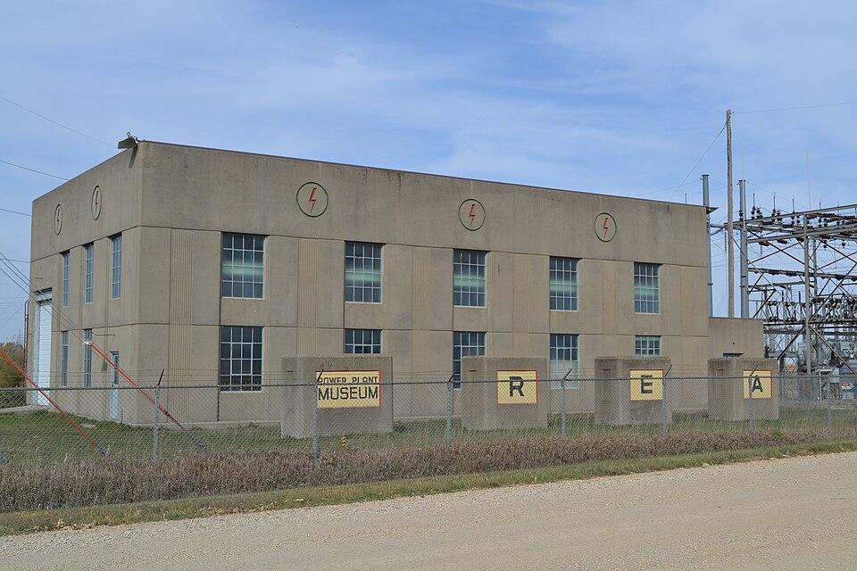 Photograph of Reeve Electric Association Plant