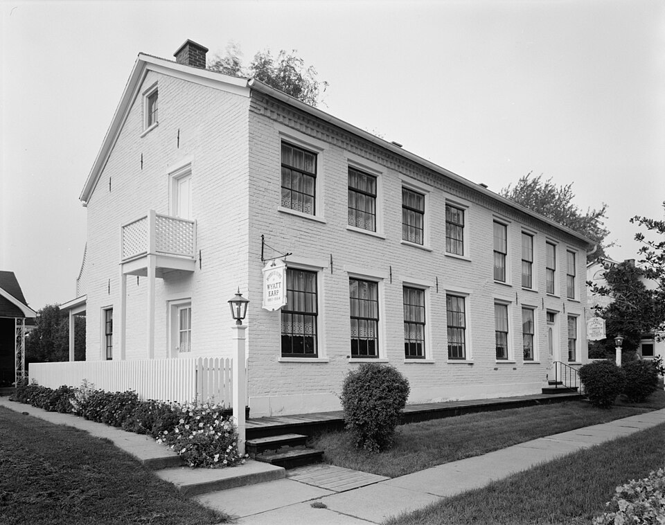 Photograph of B.H. and J.H.H. Van Spanckeren Row Houses