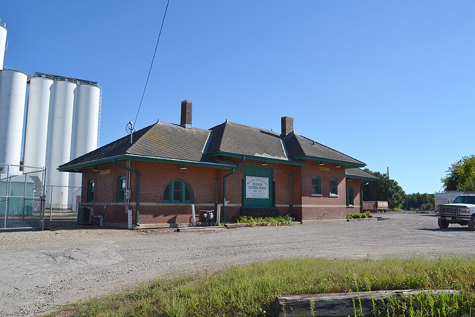 Photograph of Iowa Falls Union Depot