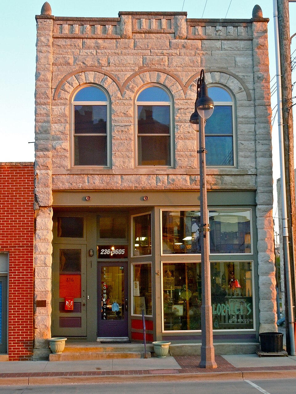 Photograph of Bowers and McDonald Office Building