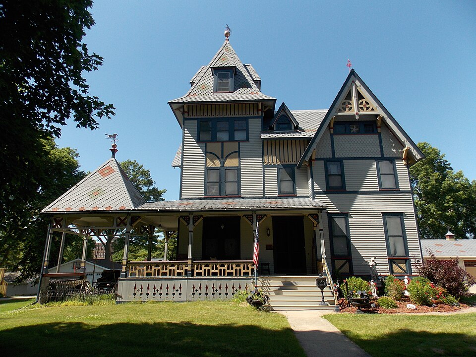 Photograph of John Christian and Bertha Landrock Reichert House