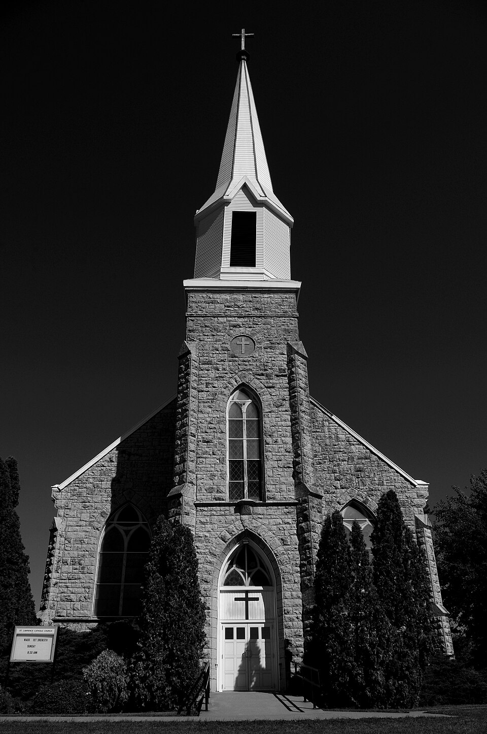 Photograph of St. Lawrence Catholic Church
