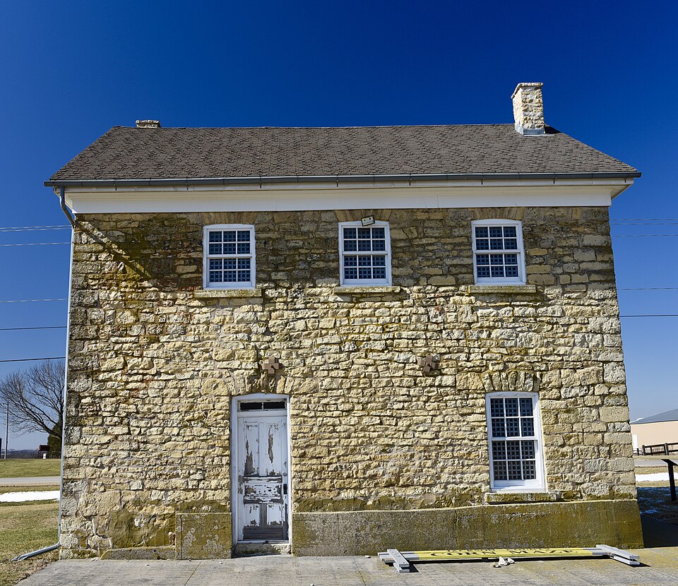 Photograph of Insane Asylum at the County Poor Farm