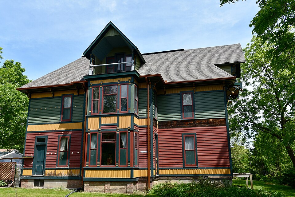 Photograph of Rev. R.W. and Fannie E. Keeler House