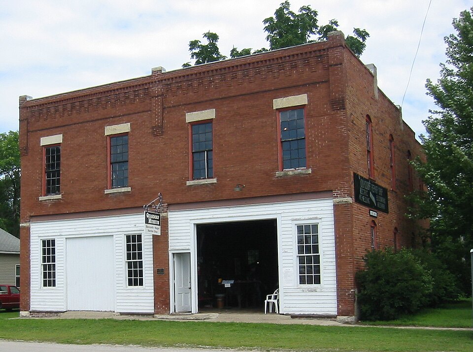 Photograph of Quasdorf Blacksmith and Wagon Shop