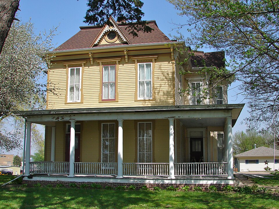 Photograph of Job A. and Rebecca E. McWaid House