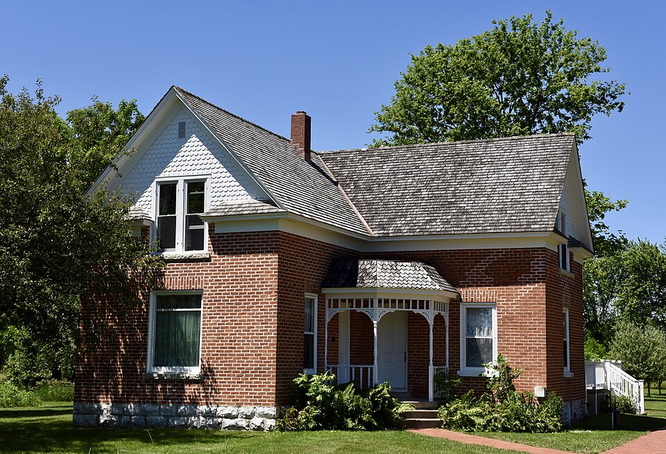 Photograph of Lucius and Maria Clinton Lane House
