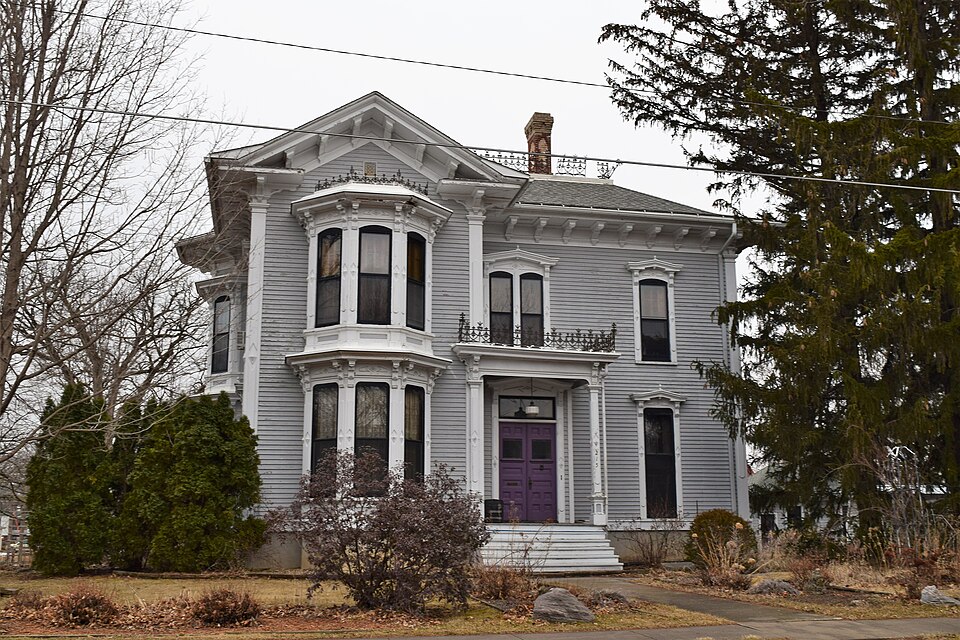 Photograph of Eliphalet W. and Catherine E. Jaquish Purdy House