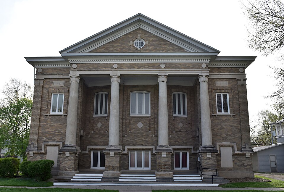 Photograph of Iowa Yearly Meeting House-College Avenue Friends Church