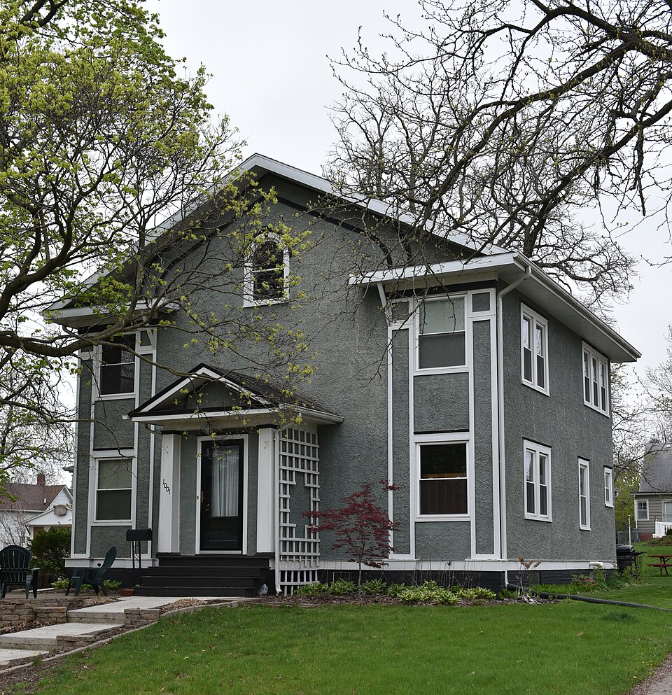 Photograph of Prof. Edgar H. and Irene D. Stranahan House