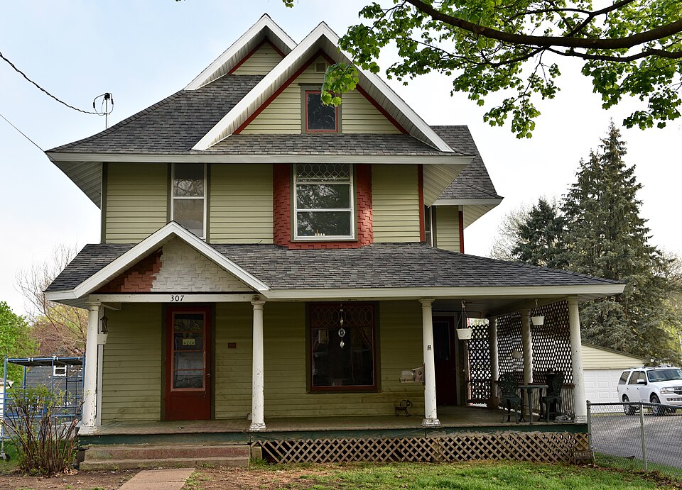 Photograph of William A. and Ida C. Johnson House