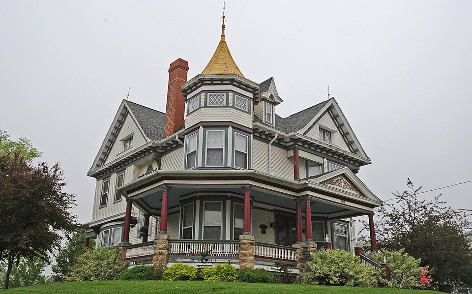 Photograph of David and M. Maria Hughes House