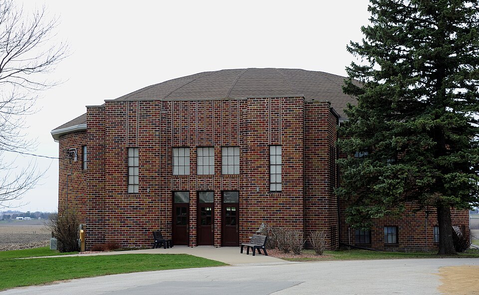 Photograph of New Providence School Gymnasium