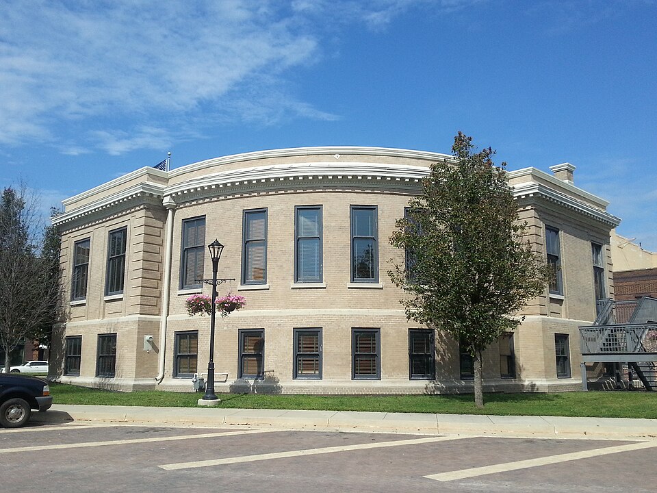 Photograph of Perry Carnegie Library Building