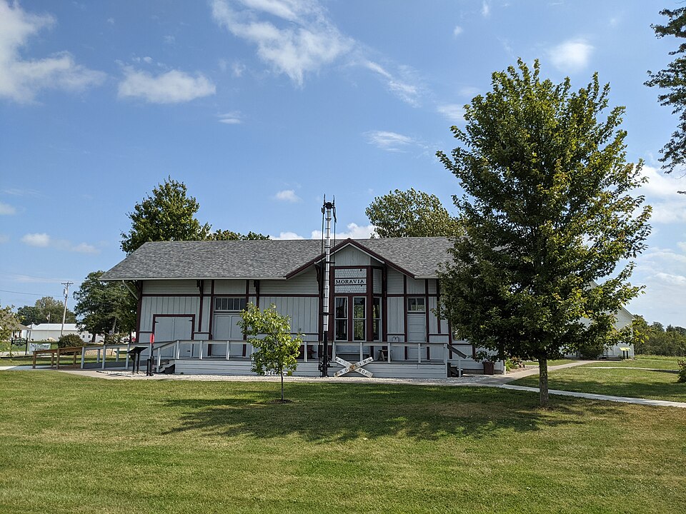 Photograph of Wabash Combination Depot-Moravia