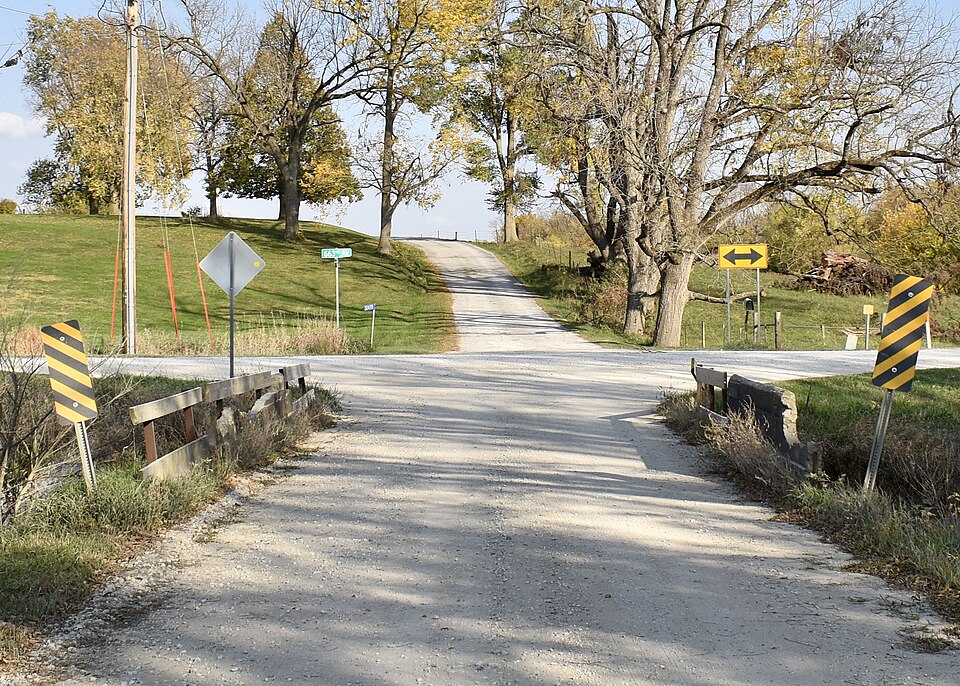 Photograph of Calamus Creek Bridge