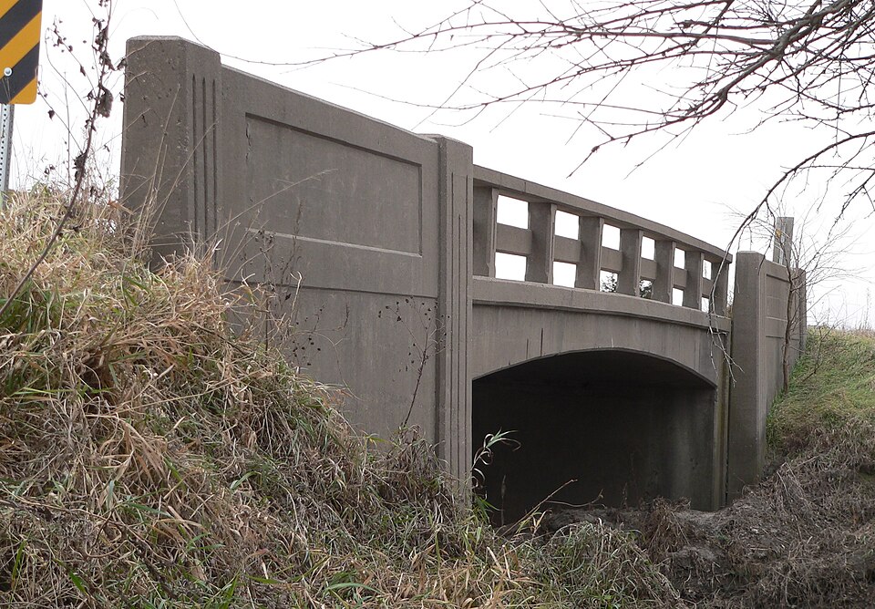 Photograph of Big Slough Creek Bridge
